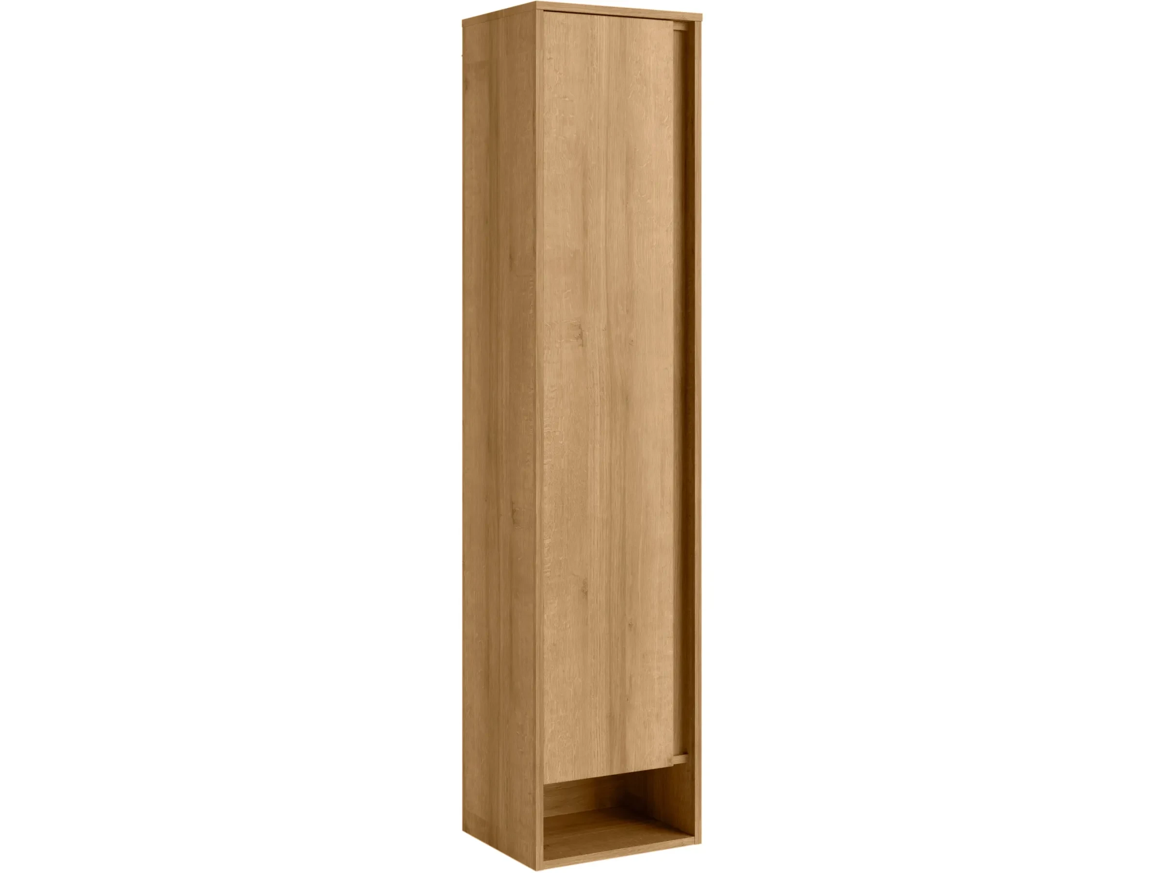 Fackelmann Bad-Hochschrank Natura – 38 cm – Asteiche – mit Softclose – 3 Glaseinlegeböden Fackelmann Bad-Hochschrank Natura – 38 cm – Asteiche – mit Softclose – 3 Glaseinlegeböden