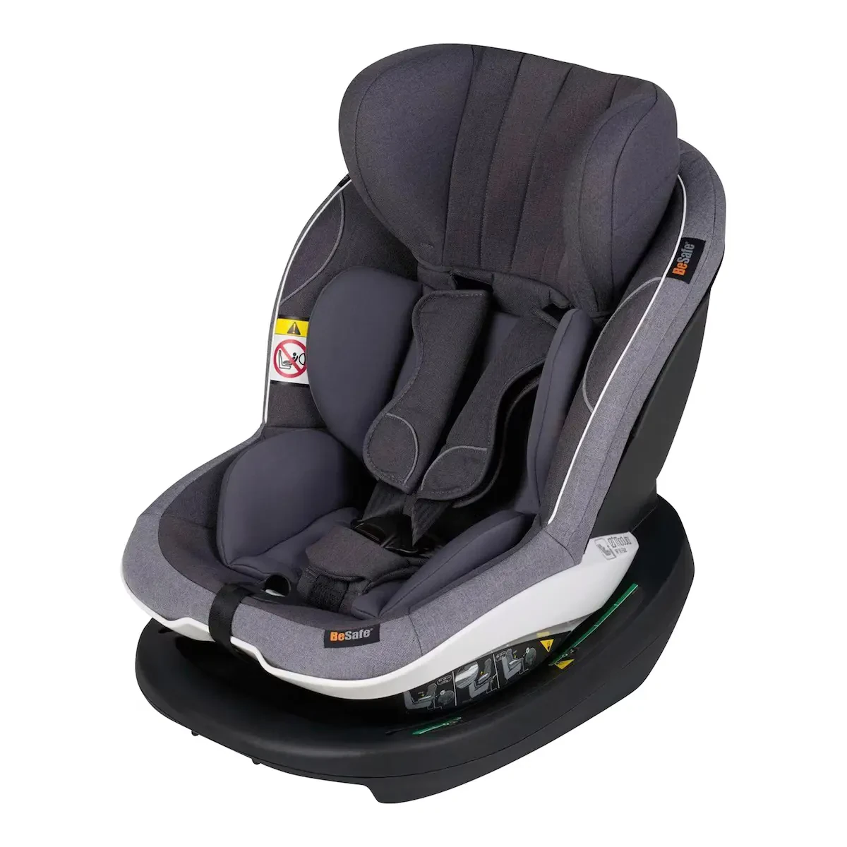 BeSafe iZi Modular RF X1 – Kindersitz metallic melange