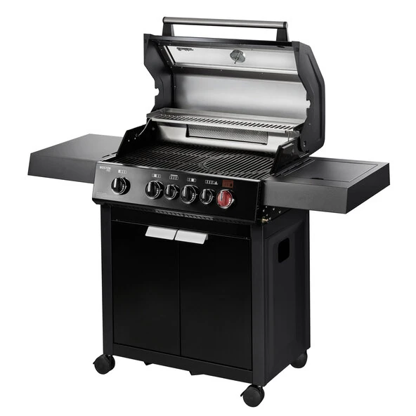 ENDERS Boston Black Pro 4 SIKR Turbo – Gasgrill mit Turbo Zone™